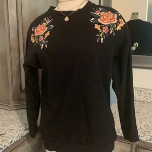 Cherish embroidered sweatshirt